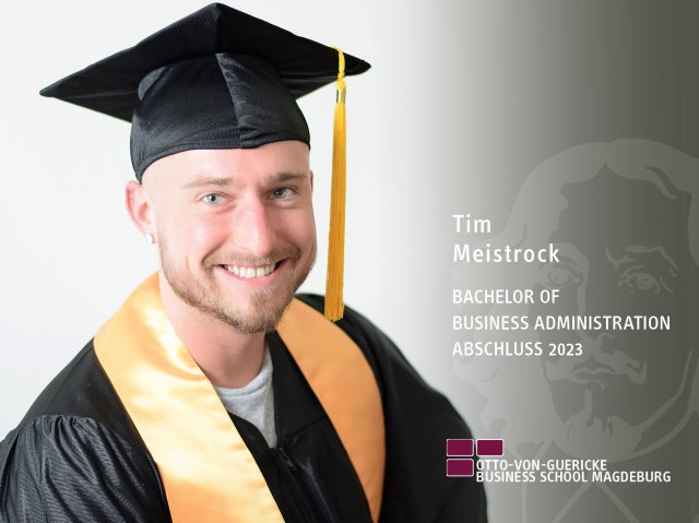Tim Meistrock (BBA-Abschluss 2023)